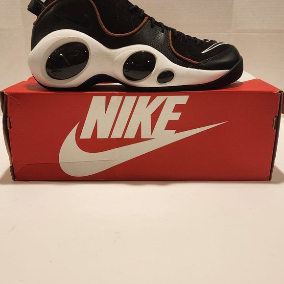 Nike Air Zoom Flight 95 Jason Kidd🔥New Men Black Casual Shoes DV6994 001 - Picture 7 of 10